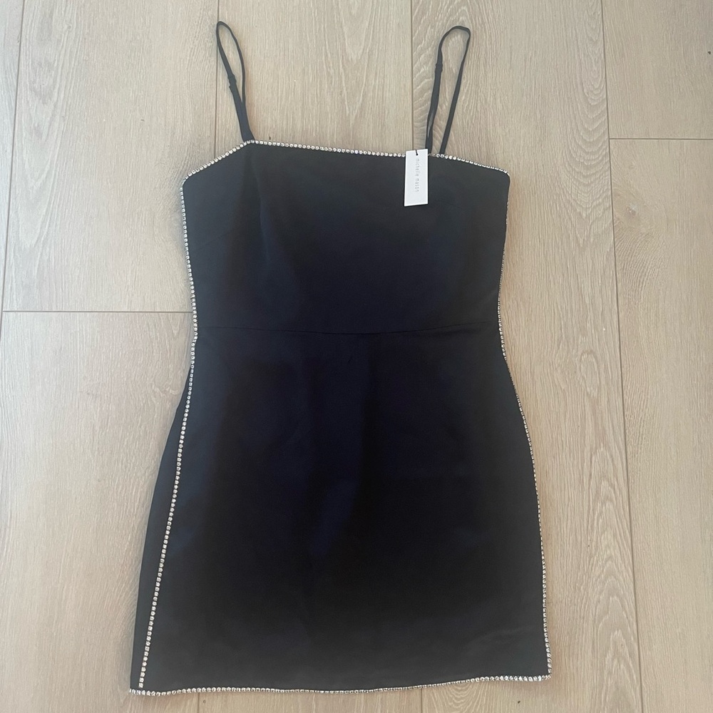 SOLD! NWT Michelle Mason Silk Mini Dress